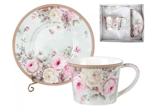 Чайный набор 2пр "Английская роза" 220мл