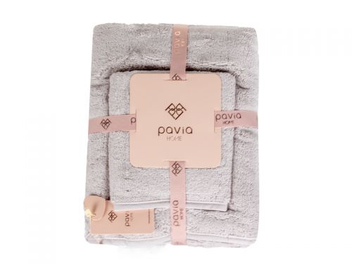 Набор полотенец Charm 30х30/50х85/70х140 см хлопок Grey