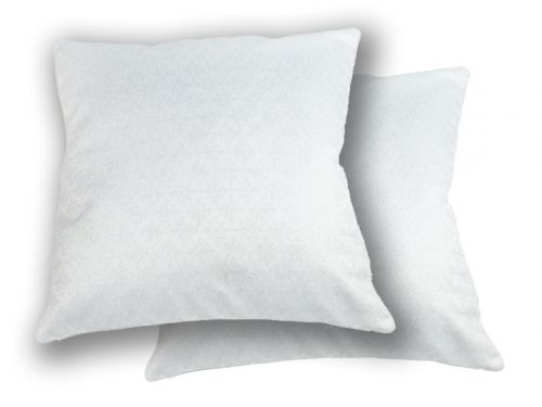 Подушка декоративная с серебряным люрексом 