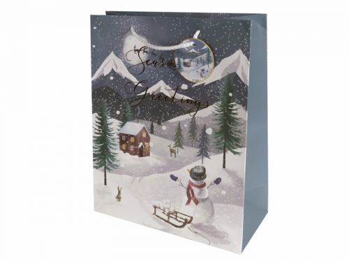 Подарочный пакет 26х32х12 см (бумага)