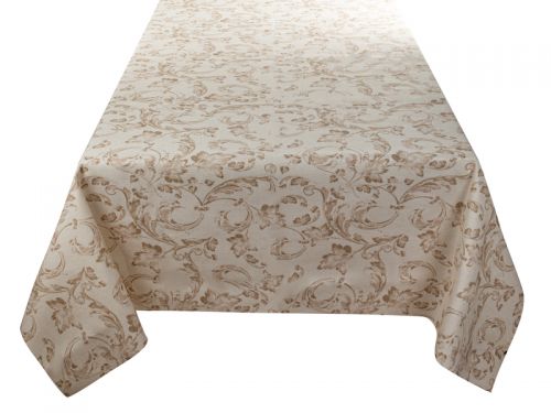 Скатерть водоотталкивающая "Ornamental" беж 140х180см