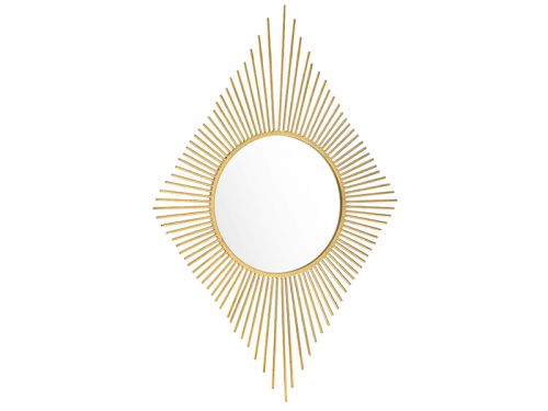 Зеркало в металлической раме 63х95см