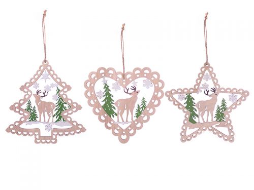 Украшение декоративное 15см в ассортименте