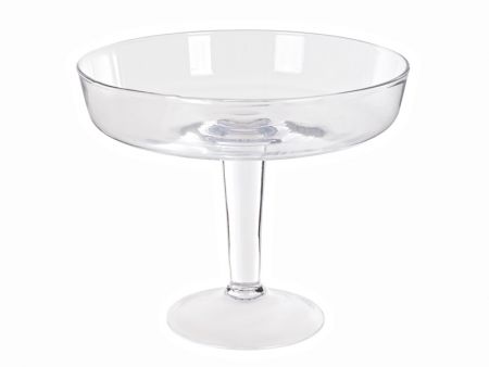 Ваза на ножке h20,5хd24,5 см.