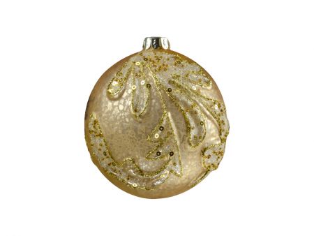 Шар стеклянный 10см