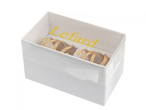 Набор колец для салфеток из 2-х шт 4,5 см диам (металл)