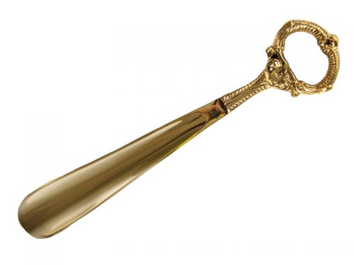 Ложка для обуви латунь 25 cm