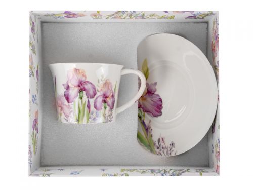 Чайный набор 2пр "Ирисы" 250мл