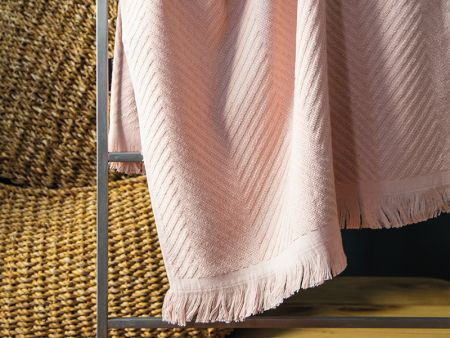 Полотенце Andorra 80Х150 см пудровое