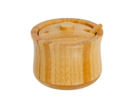 Баночка для хранения 10 см (бамбук)