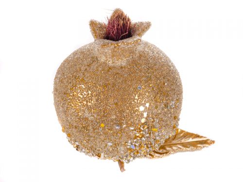 Елочное украшение "Гранат" 10х8см