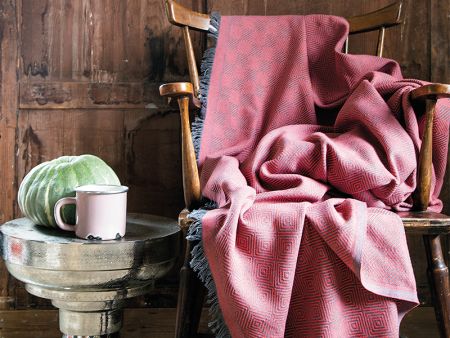 Плед Maia 170Х230 см розовый