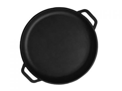 Крышка - сковорода чугунная brizoll диаметром 400 мм