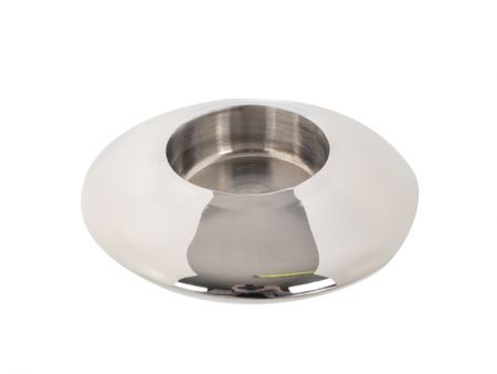 Подсвечник с двойными стенками 9 см (нержавеющая сталь)