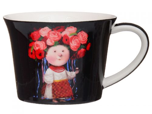 Чайный набор "Украиночка" 2 предмета 220 мл