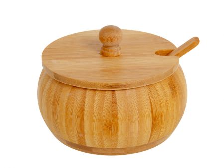 Баночка для хранения 11 см (бамбук)