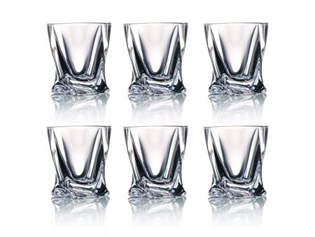 Набор стаканов для виски квадро 