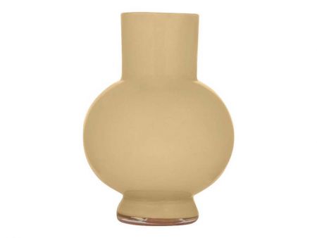 Ваза Deborah Beige h26 d 20 см