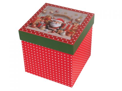 Подарочная коробка квадратная 16х16х16 см