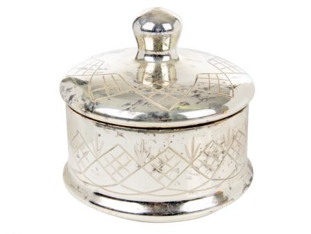 Стеклянная бисквитница 16x16см