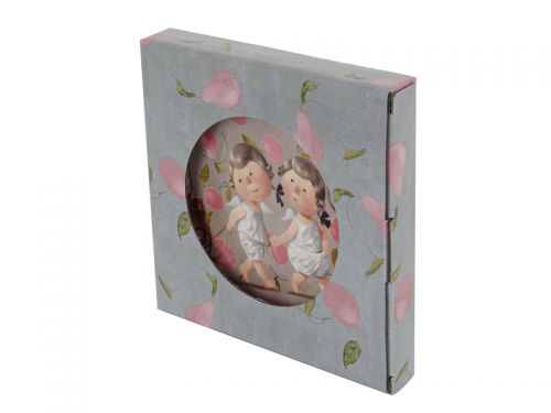 Набор тарелок "Мы везем с собой кота" 2шт 19 см