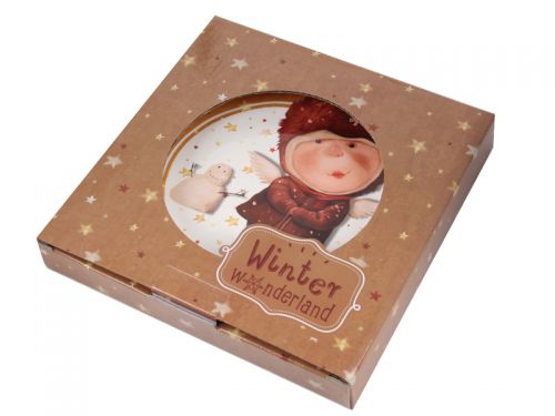 Набор из 2 тарелок "Я самый чудесный ангел!" 19 см