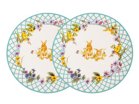 Набор тарелок из 2х шт 