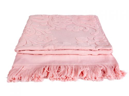 Полотенце arya 70x140см пудра isabel soft
