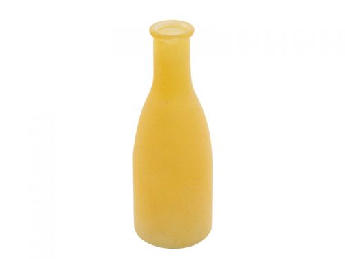 Набор из 4-х ваз Bottle amber h18 d6x26,5 см стекло