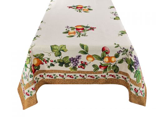 Скатерть гобелен "Гранаты" 100x100см