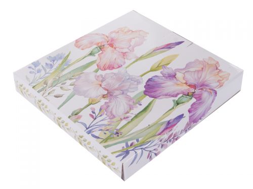 Набор из 2-х тарелок "Ирисы" 20.5 см