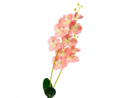 Цветок искусственный орхидея каталея розовая, 58 см