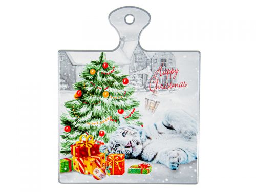 Досточка сервировочная "Тигр" 20,5 см