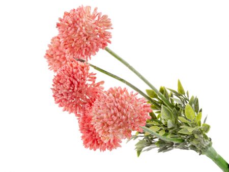 Букет дикого чеснока розовый 30 см (пластик)