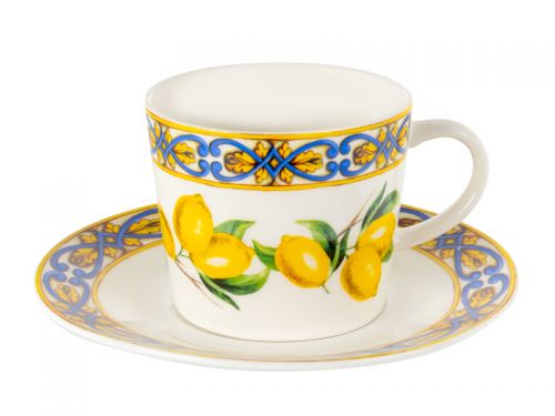Чайный набор 4 предмета "Сицилийский лимон" 220 мл