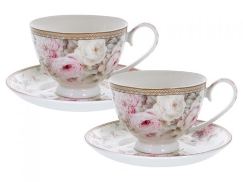 Чайный набор 4 пр "Английская роза" 250 мл