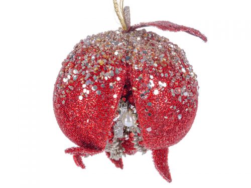 Елочное украшение "Гранат" 10,5см