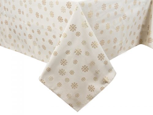 Скатерть тефлоновая "Karen lurex teflon  natural" 160х240см