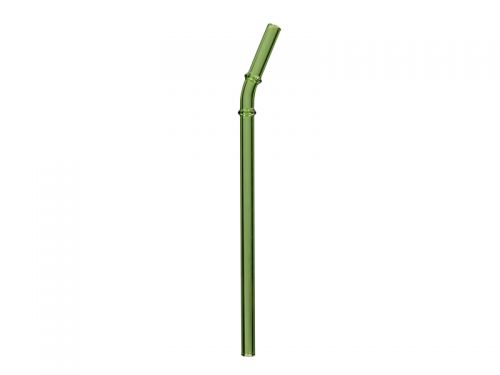 Набор трубочек 4 шт с ёршиком для коктейлей (стекло)