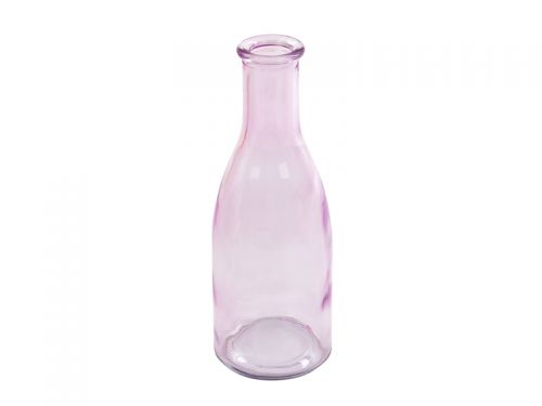 Набор из 4-х ваз Bottle soft pink h18 d6x26,5 см стекло