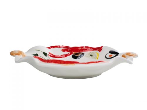 Блюдо с ручками "Лобстер" 33,5х30,5х6см