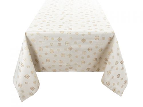 Скатерть тефлоновая "Karen lurex teflon  natural" 160х240см