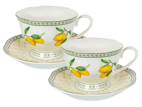 Чайный набор 4 предмета "Амальфи" 220 мл