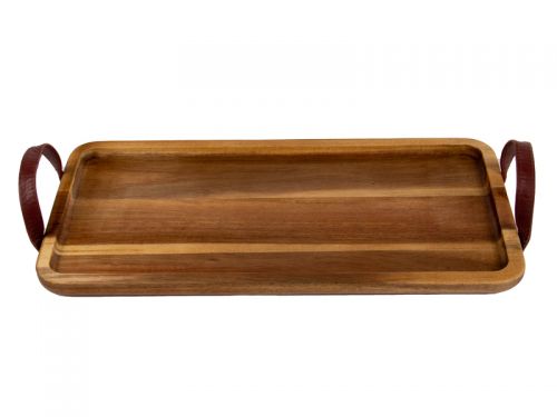 Поднос сервировочный 35х18х1,8 см (дерево)
