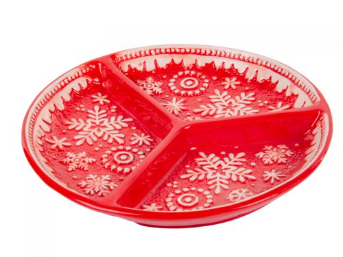 Менажница "Snowflake" 27 см