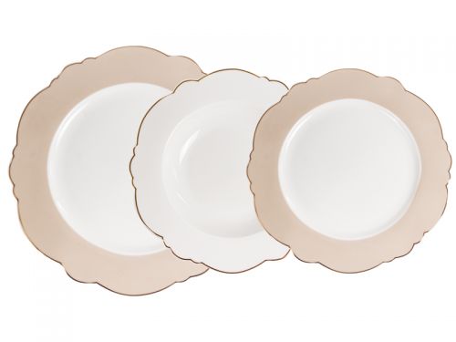 Набор посуды 6 пр( 2 тарелки 26 см, 2 тарелки 22 см, 2 тарелки 20 см)