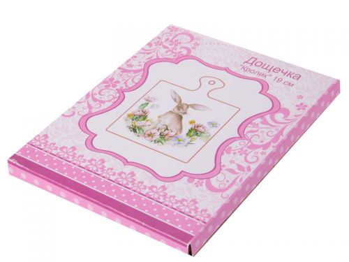 Досточка сервировочная "Кролик" 19 см