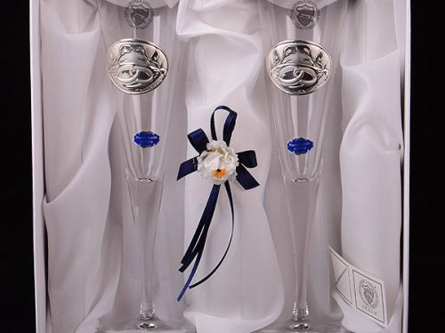 Набор бокалов для шампанского из 2 шт.