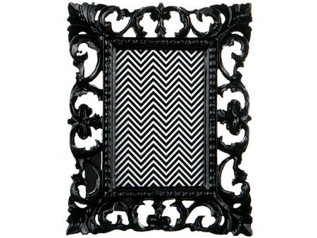 Фоторамка с подставной ножкой черная