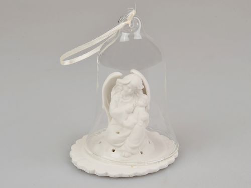 Фигурка светящаяся "Ангел и дитя"